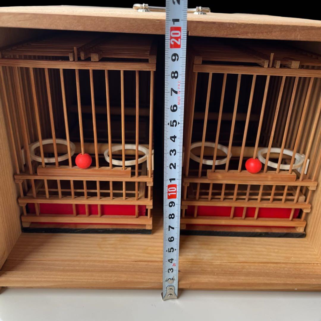 メジロ籠2個寝せ籠1個セット