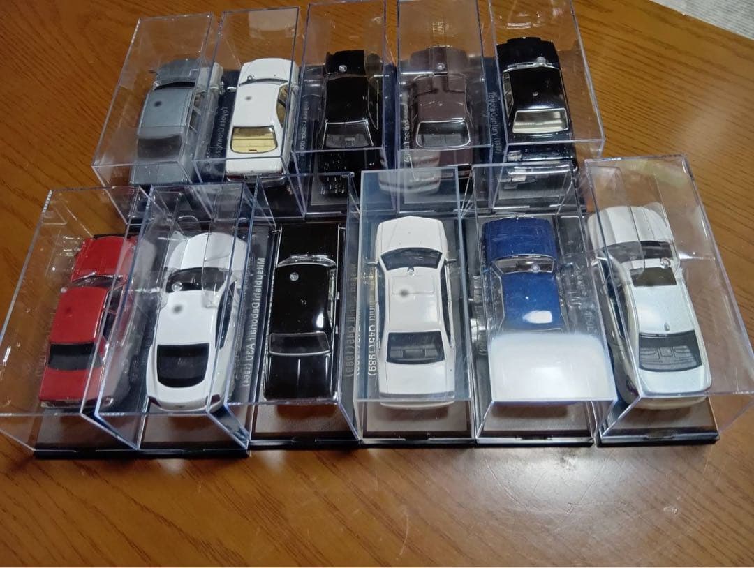 【11台セット】国産名車コレクション　1/43 高級セダン（VIP）シリーズ
