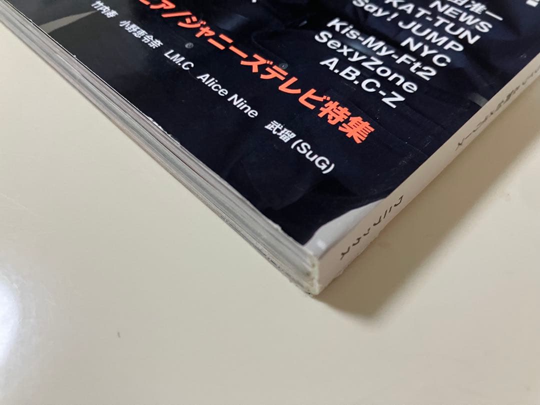 WiNK UP SixTONESバカレア組表紙（2012年10月号）
