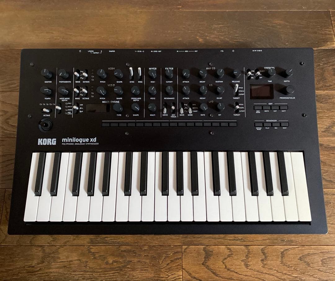 KORG minilogue xd ハイブリッドシンセ(アナログ&デジタル)