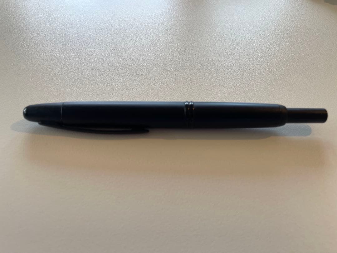 パイロット　キャップレス　マットブラック　F