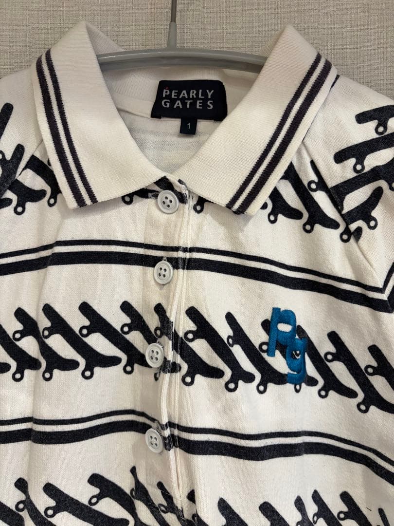 PEARLY GATES ストライプワンピース M