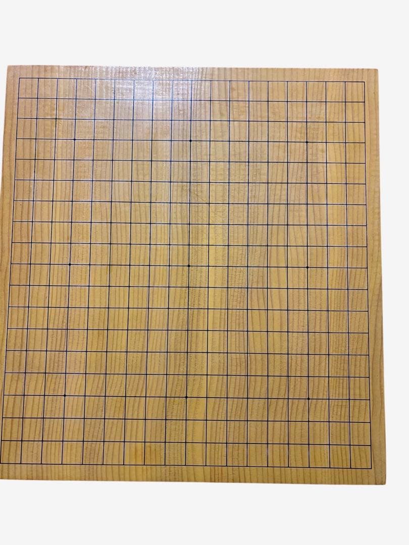 脚付 臍有り 高級碁盤 柾目 囲碁