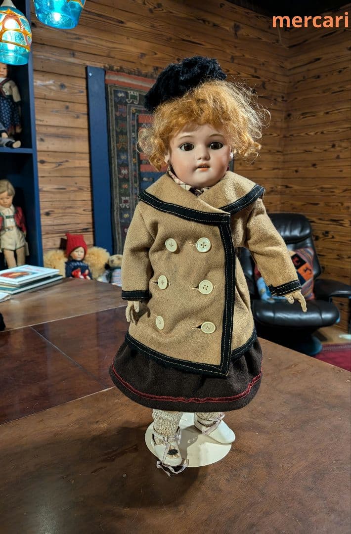 コート＆帽子＆トルソー　3点セット