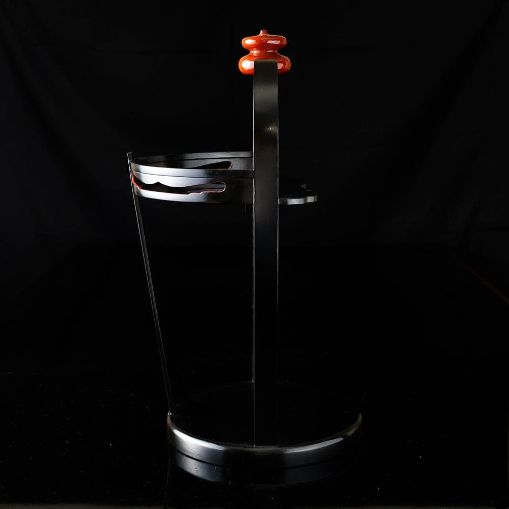 時代物 真塗 木製 夕顔棚 貴人棚 水指棚 茶道具 時代箱付 茶道具 古美術