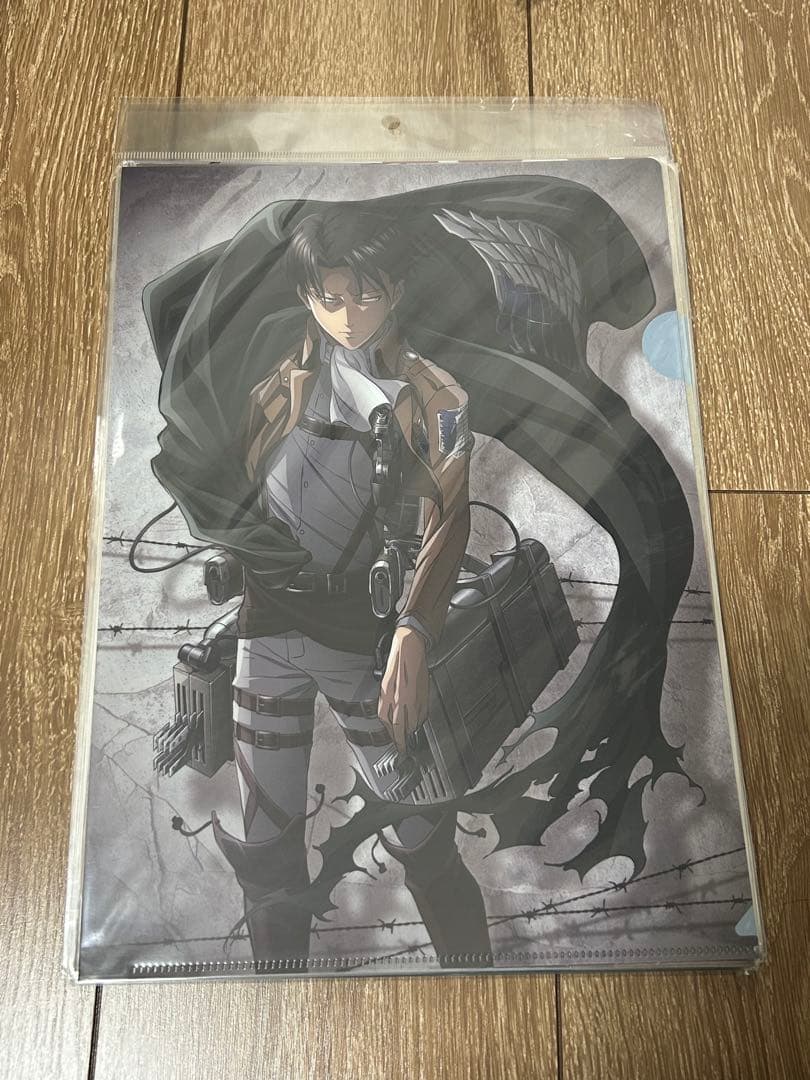 【19枚セット】進撃の巨人 リヴァイ クリアファイル