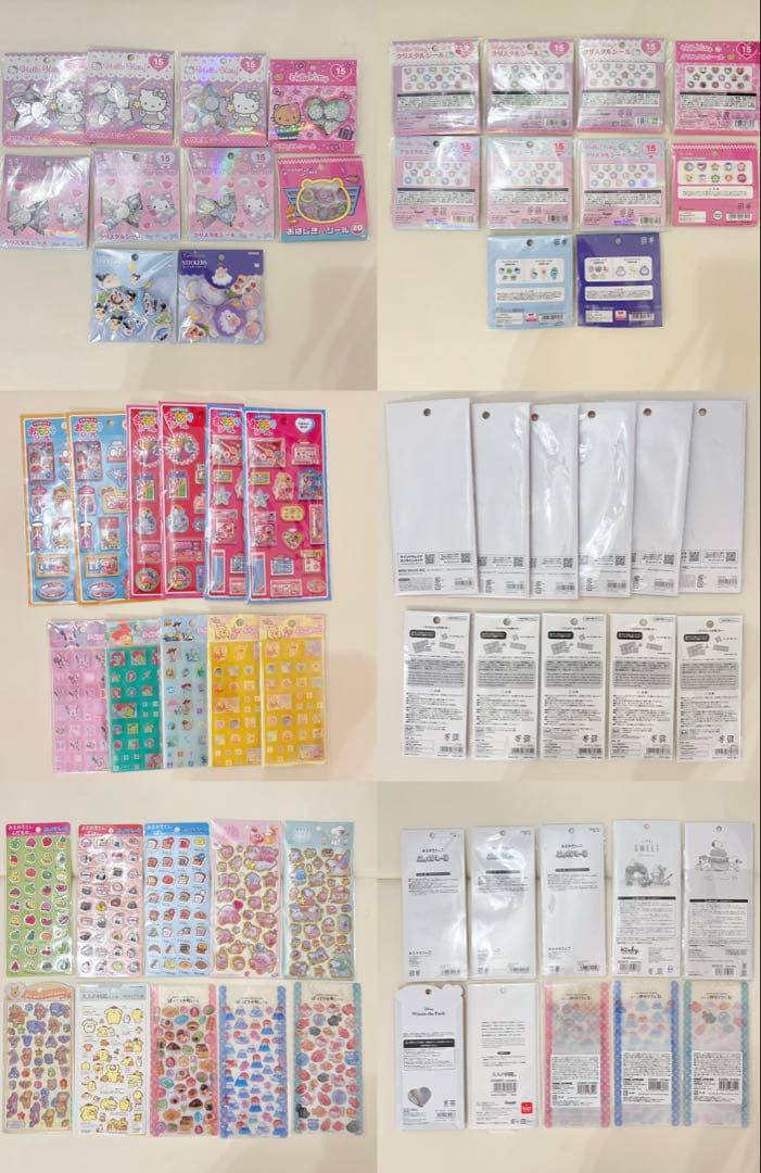 【全て正規品】 ボンボンドロップシール ディズニー サンリオ たまごっち 等