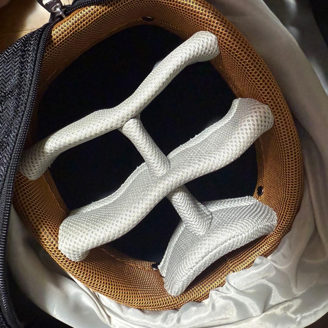 Nike Golf キャディバッグ ゴルフバッグ ブラック/オレンジ