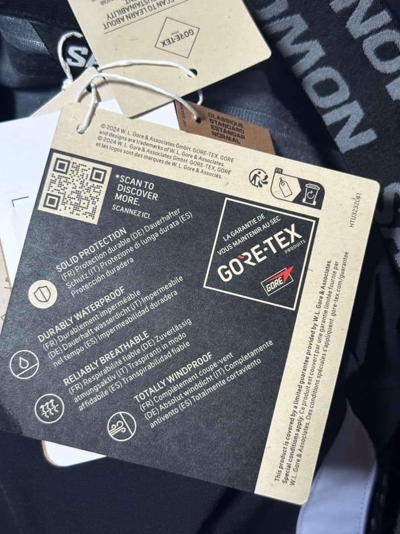 サロモン MOON PATROL GORE-TEX BIB パンツ サイズM