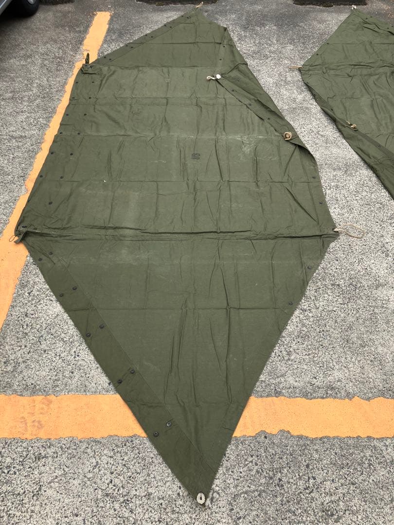 米軍実物 60's パップテント　フルセット　美品