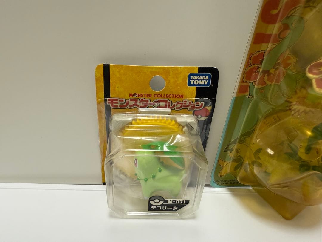 未開封 廃盤 チコリータ ベイリーフ メガニウム フィギュア モンコレ