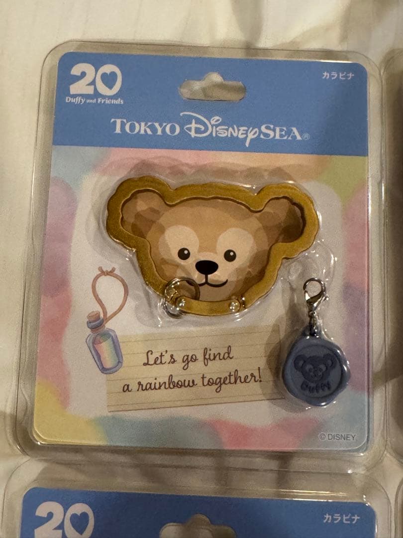 【新品未開封】東京ディズニーシー カラビナ 4個セット