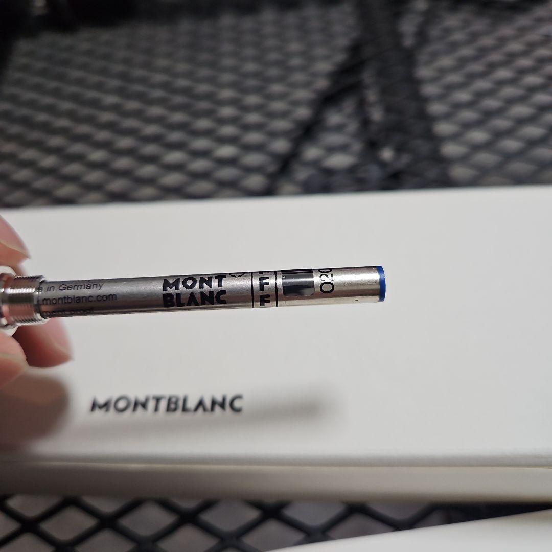 極美品 モンブラン スターウォーカー ボールペン ブルードーム 青インク