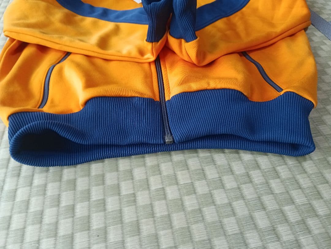 adidas ジャージ上下セット サイズ2 オレンジ/ネイビー