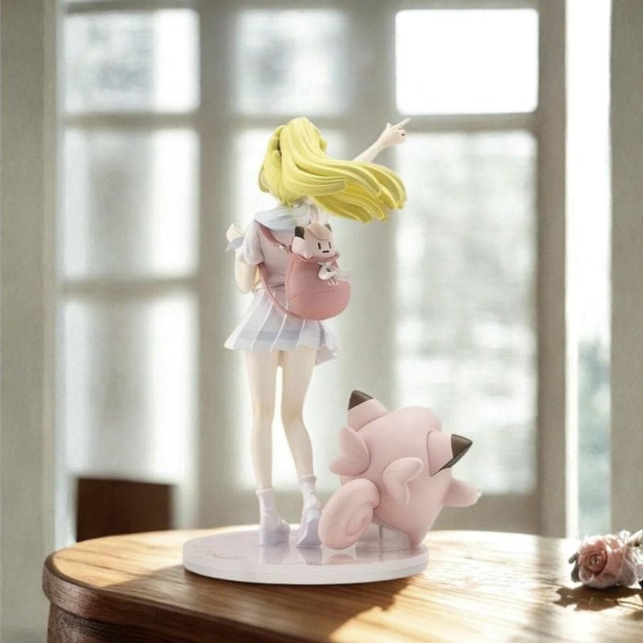 【新品未開封】ポケモンセンター限定コトブキヤ がんばリーリエ＆ピッピ フィギュア