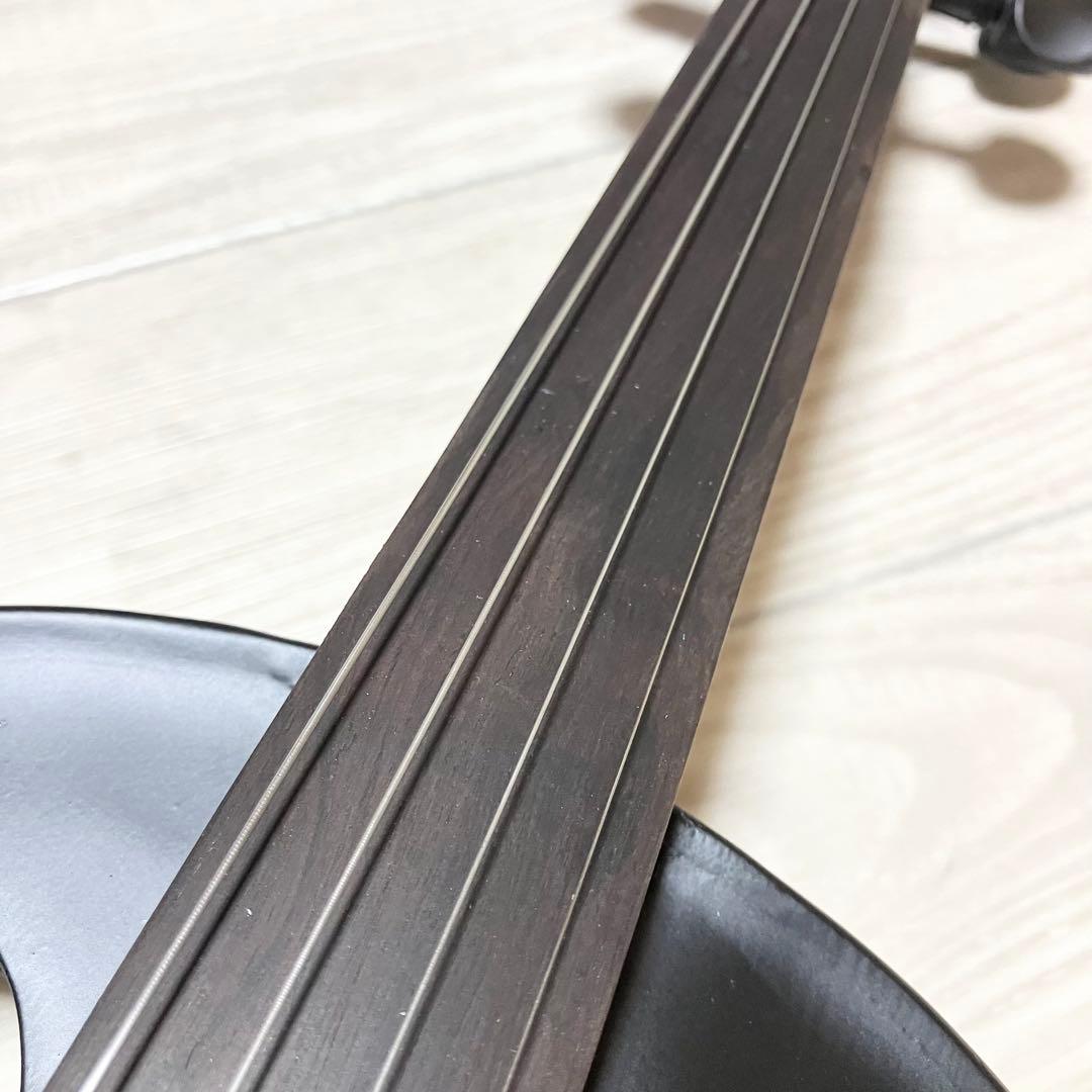 美品 hallstatt ハルシュタット CV-210E エレキバイオリン 黒