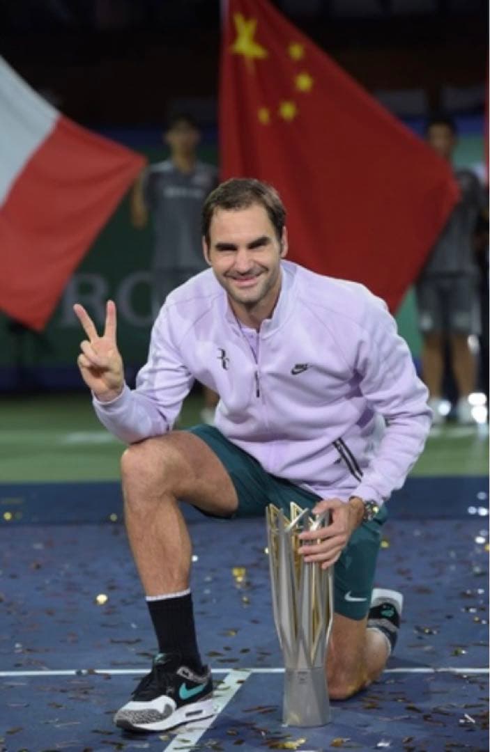フェデラー　2017年　上海優勝　ウェア　NIKE