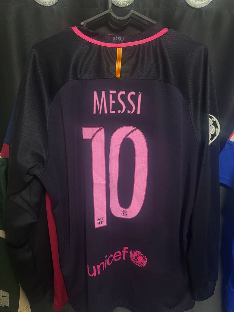 メッシ　16-17シーズン　ユニフォーム　長袖