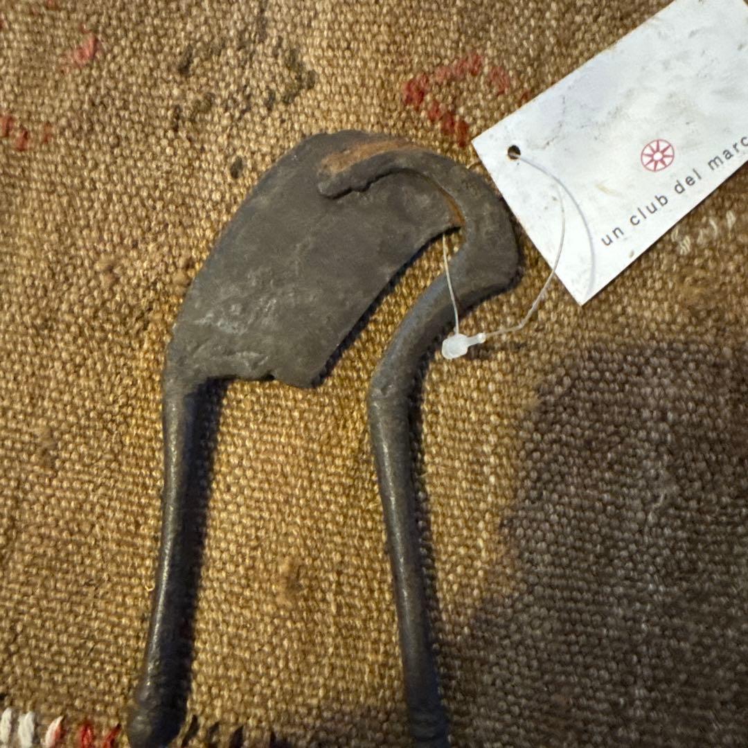 インドアンティーク葉タバコバサミ アイアンE