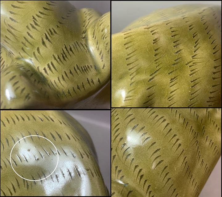 中国 牛置物　f2220606