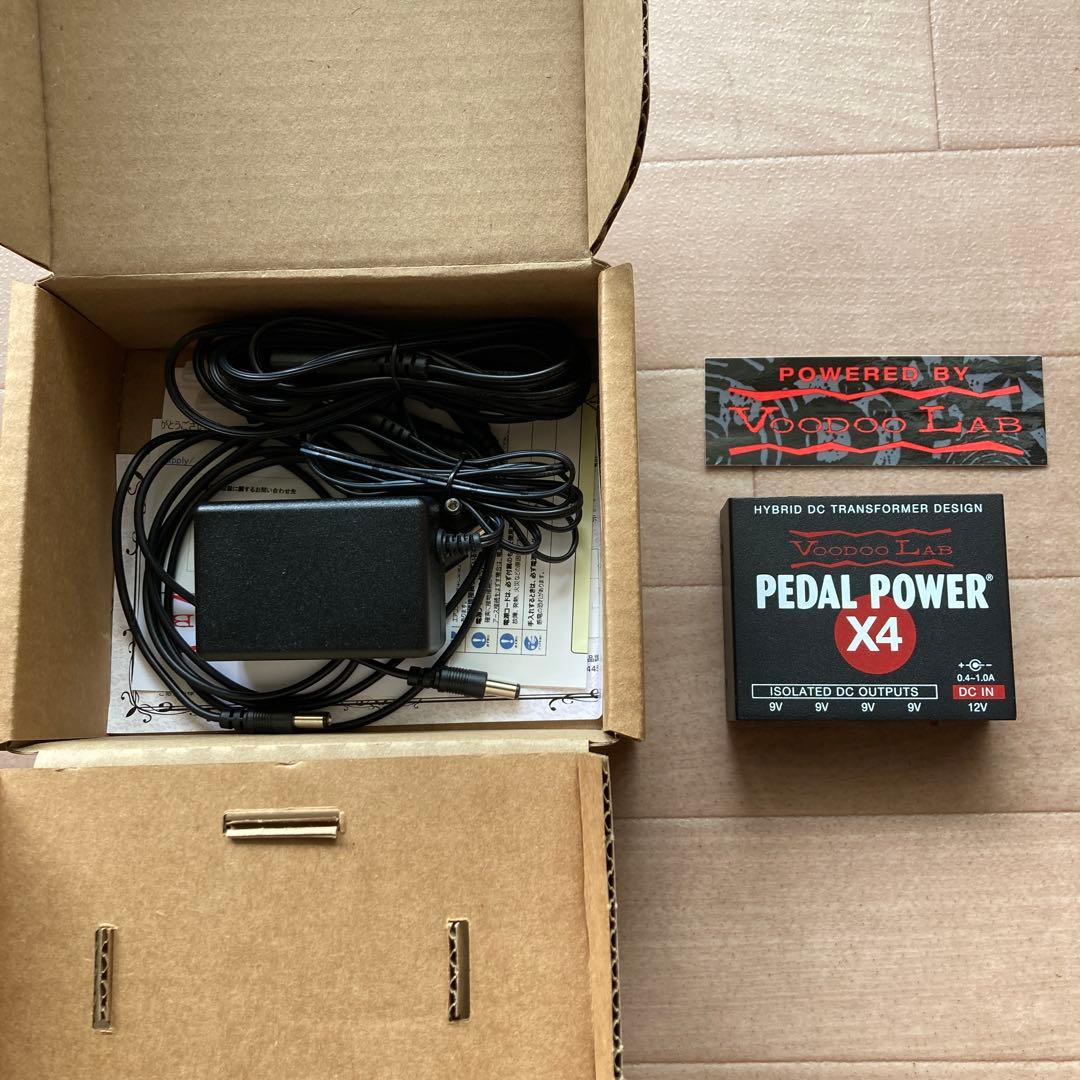 VoodooLab PEDAL POWER X4 エフェクター　パワーサプライ
