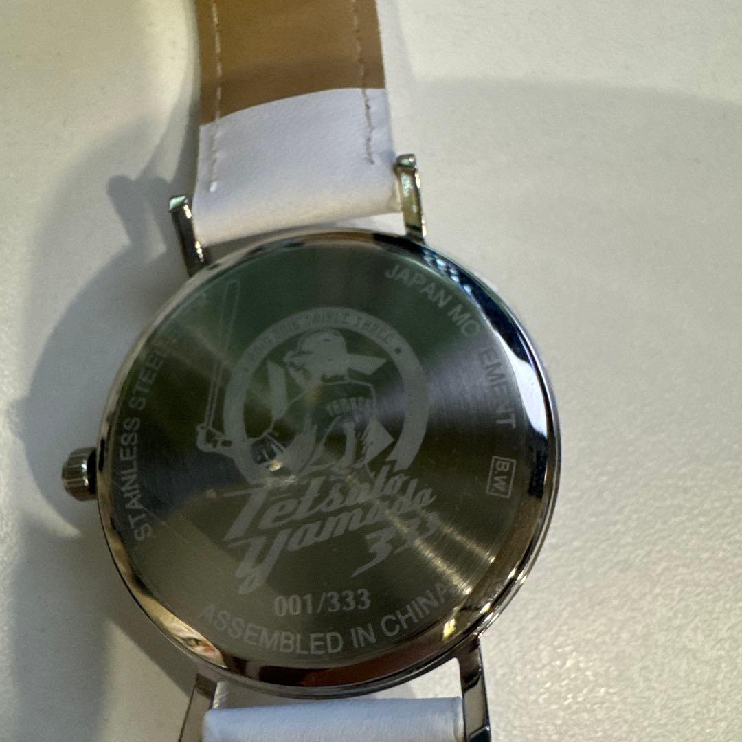 シリアルナンバー001/333 山田哲人 2年連続トリプルスリー達成記念ウォッチ