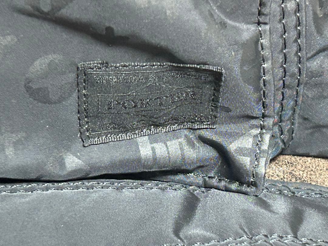 吉田カバン　ポーター　ブラックビューティーモノグラム　2Wayボストンバッグ