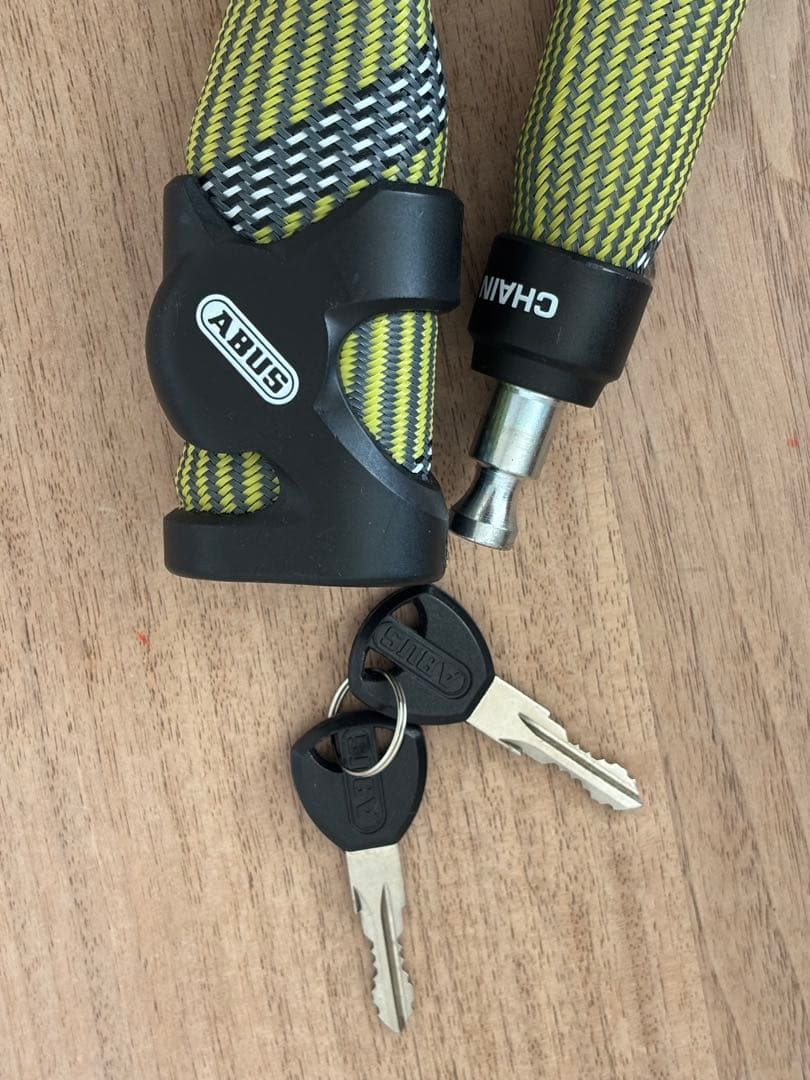 ABUS(アブス) 7210 自転車用 キー式 チェーンロック