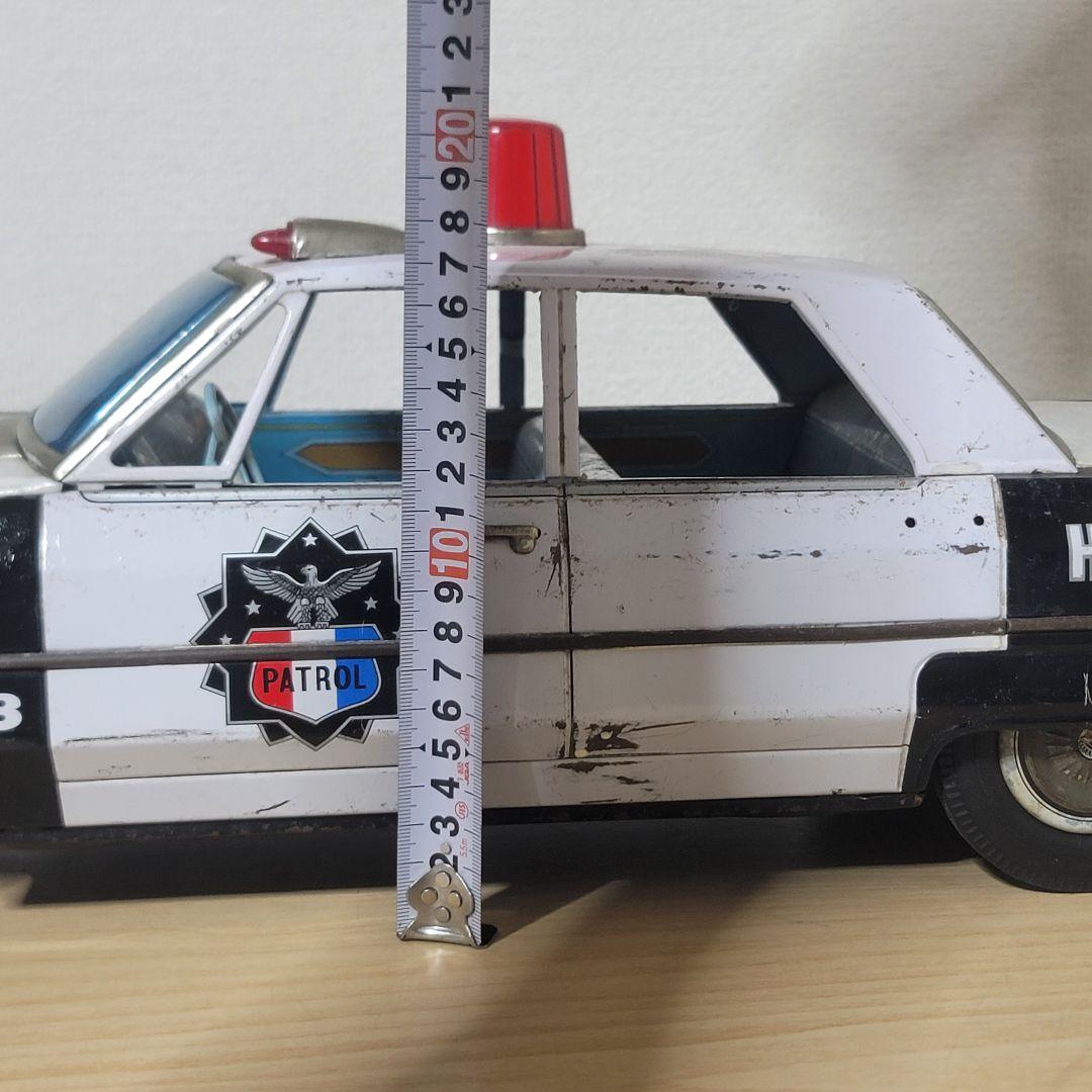 野村トーイ ブリキ キャデラックパトカー 65cm