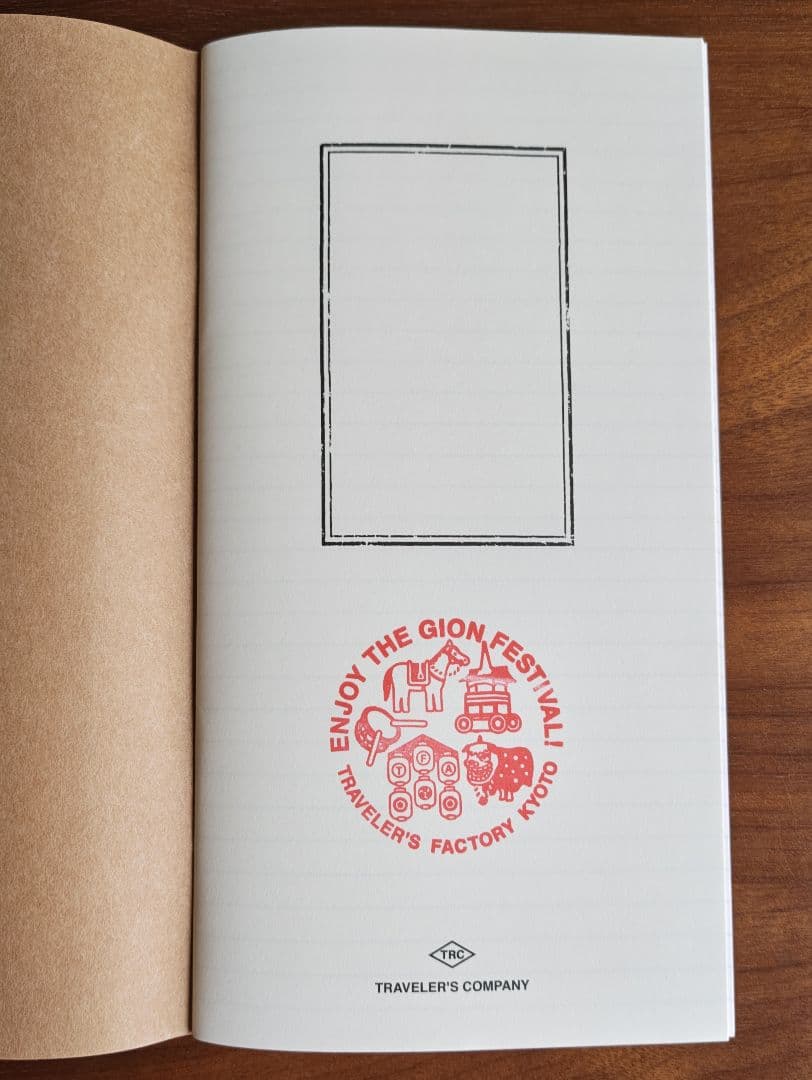 トラベラーズノート《 祇園祭バック + ミニチケット6種 + リフィル 》
