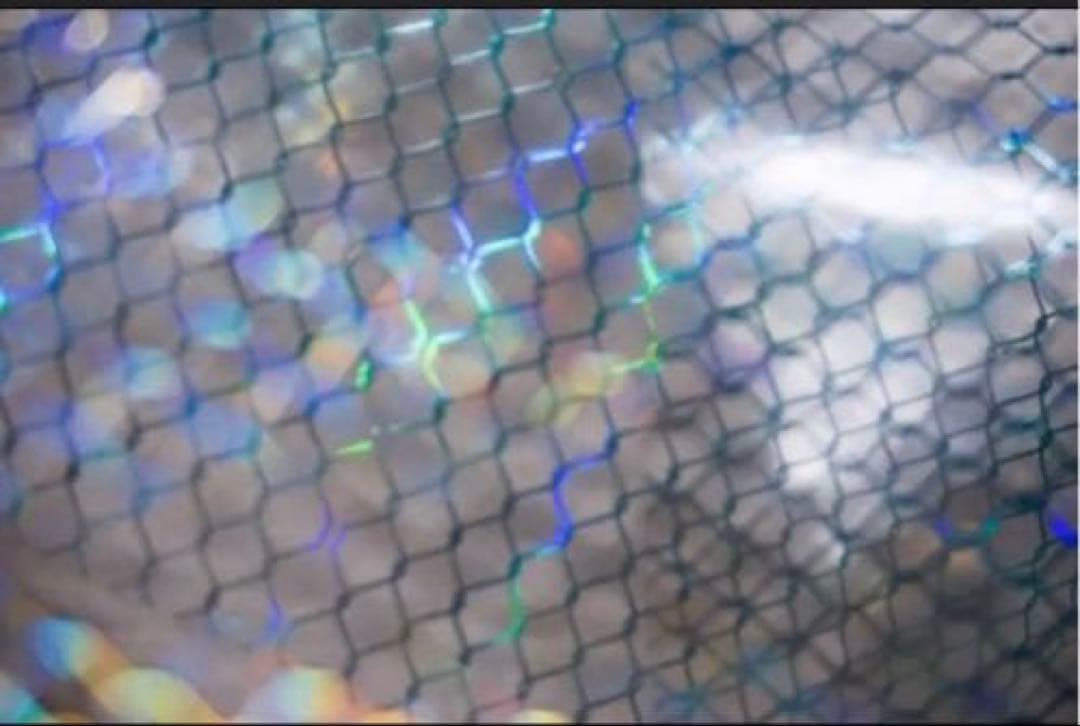 极光蓝 6cm×5m 铁丝网 藍色　海外マステ　有刺鉄線 フェンス