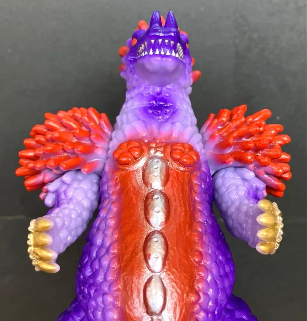 怪獣郷　ベロクロン　ソフビ　パープルカラーVer　2003年製造・販売