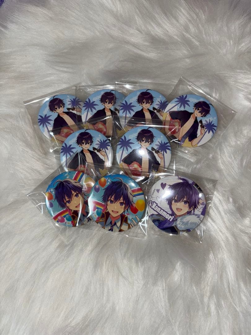 すとぷり　ななもり。　缶バッチ　古参アピできます！ まとめ買い大歓迎　ほぼ等身