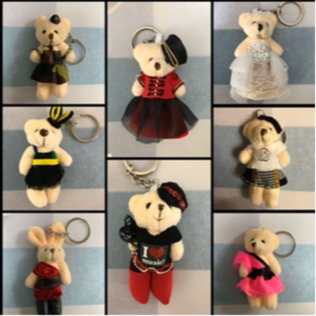 ★オーダー専用★安室奈美恵風くまキーホルダー★ハンドメイド ★