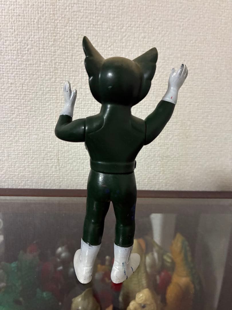 当時物　超人バロムワン 盆踊りパチ　無版権　ソフビ