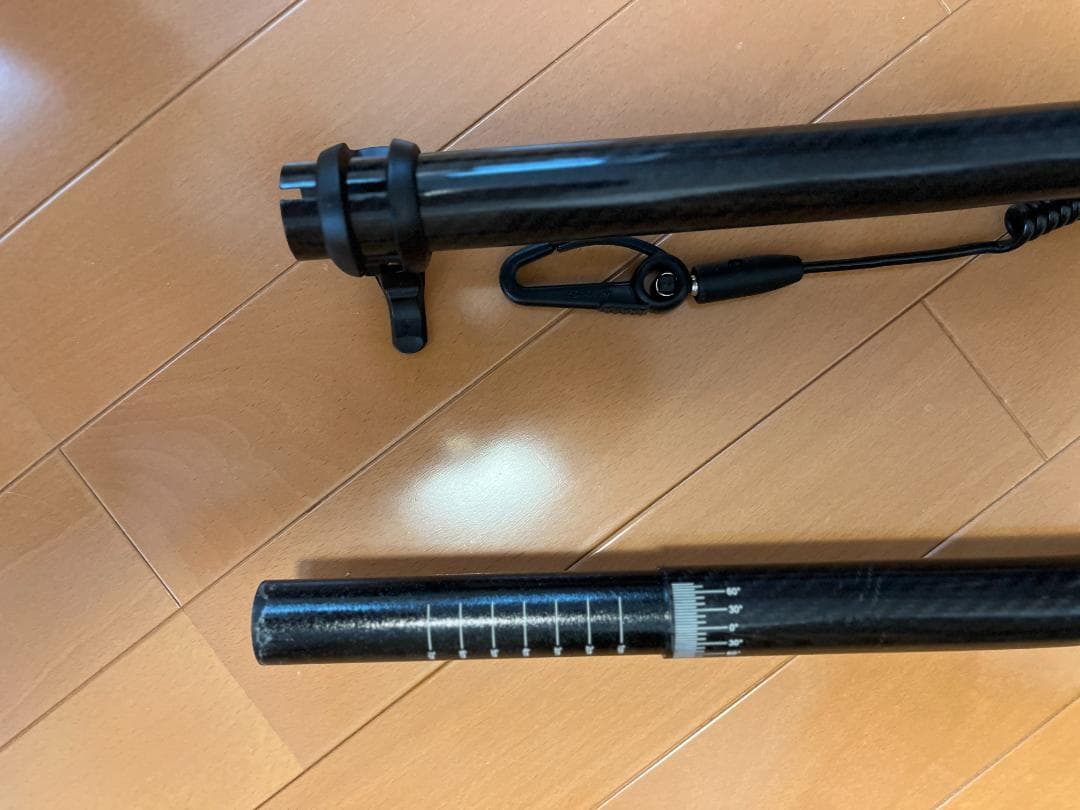 アクアマリン ムスタング ベント フルカーボン カヤック パドル 未使用美品