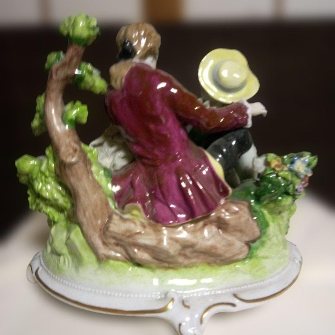 ぽっぽちゃんです。ドイツバッハ窯　陶器レース人形