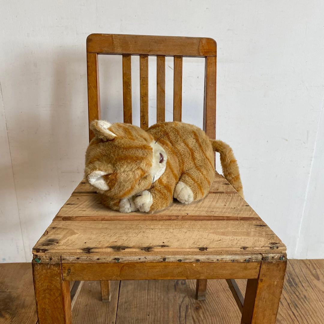 ヴィンテージ 当時物 あったかニャンニャン 日清 ぬいぐるみ 猫 Y613