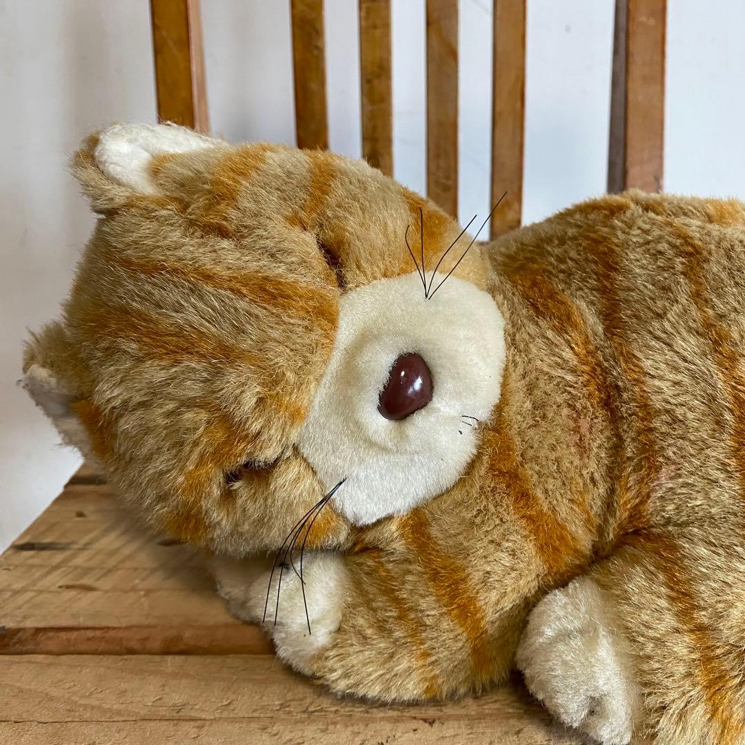 ヴィンテージ 当時物 あったかニャンニャン 日清 ぬいぐるみ 猫 Y613