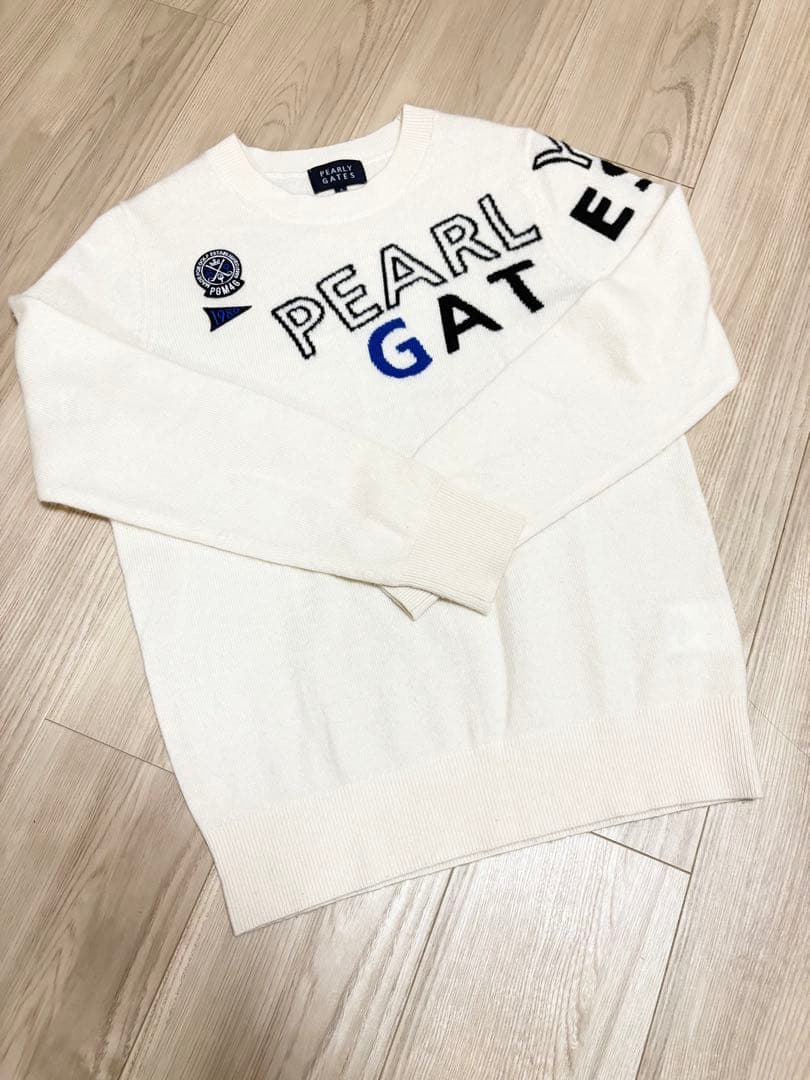 美品　パーリーゲイツ　カシミアセーター　0