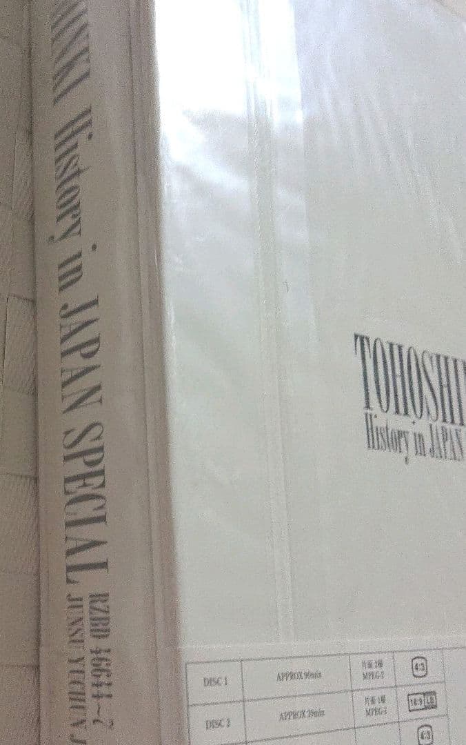 《135》東方神起  初回限定版History in JAPAN SPECIAL