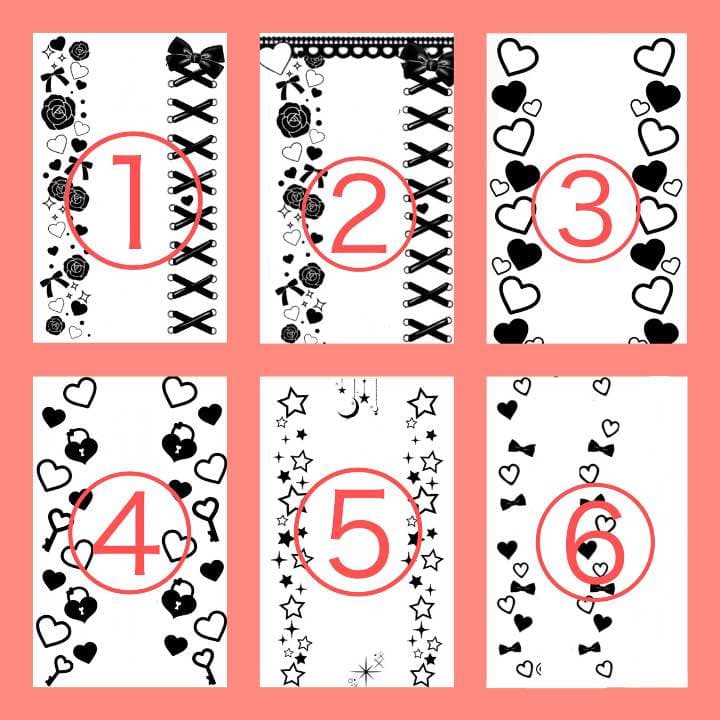 キンブレシート オーダーページ