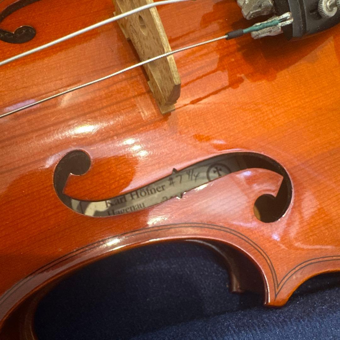 バイオリン　ヴァイオリン　karl hofner #7 4/4 2004