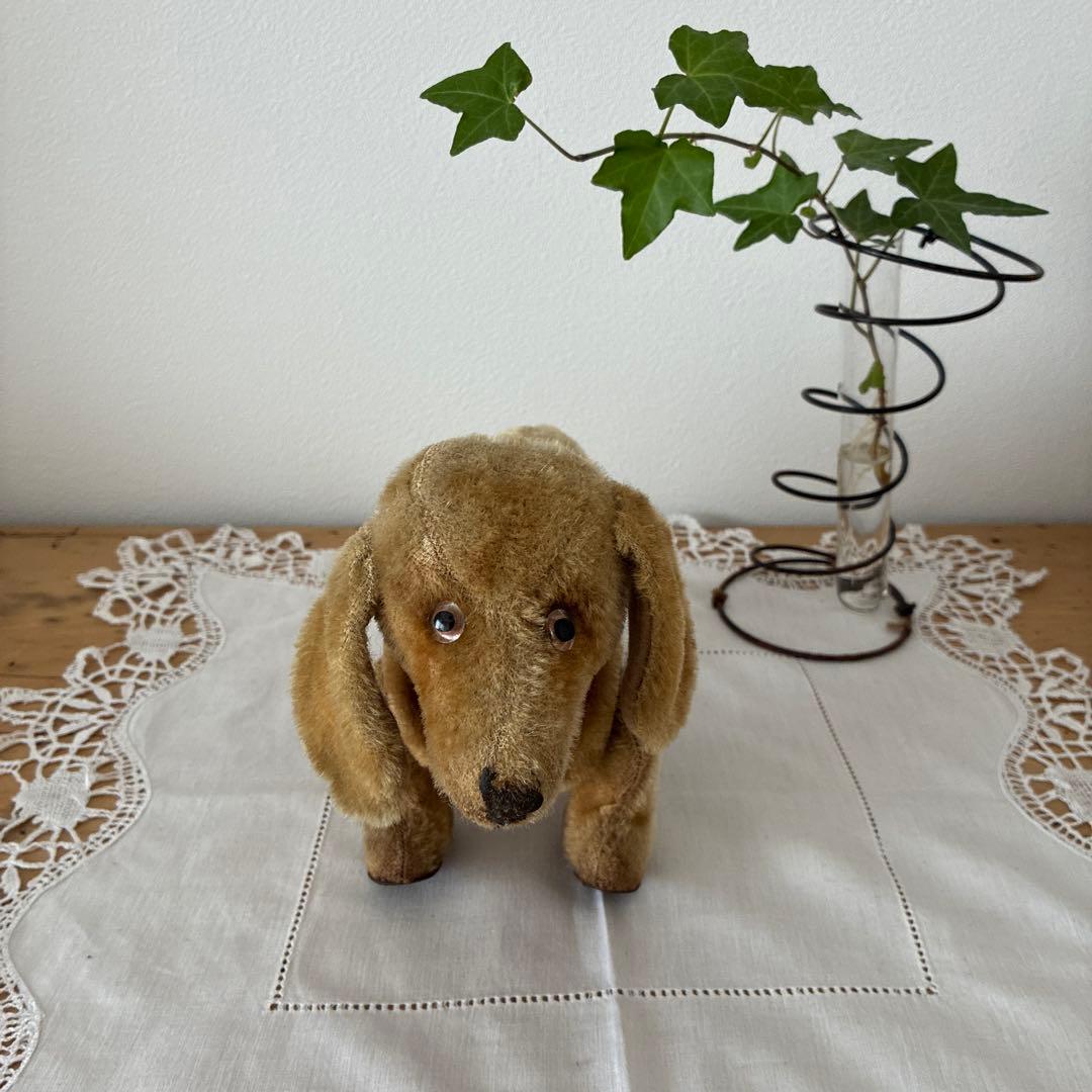 アンティーク犬　ダックス