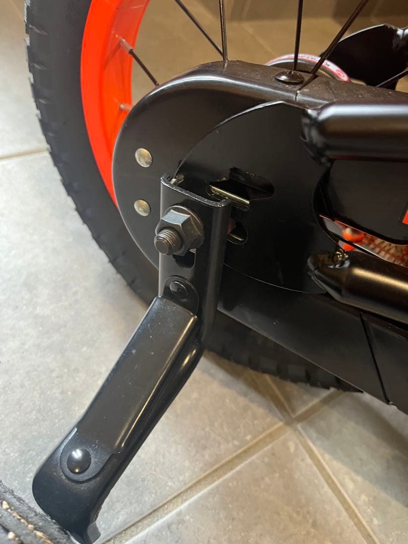 nemo 12 幼児用自転車 黒/オレンジ