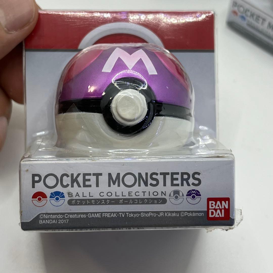 【未開封】ポケットモンスター　ボールコレクション　マスターボール他3セット　食玩