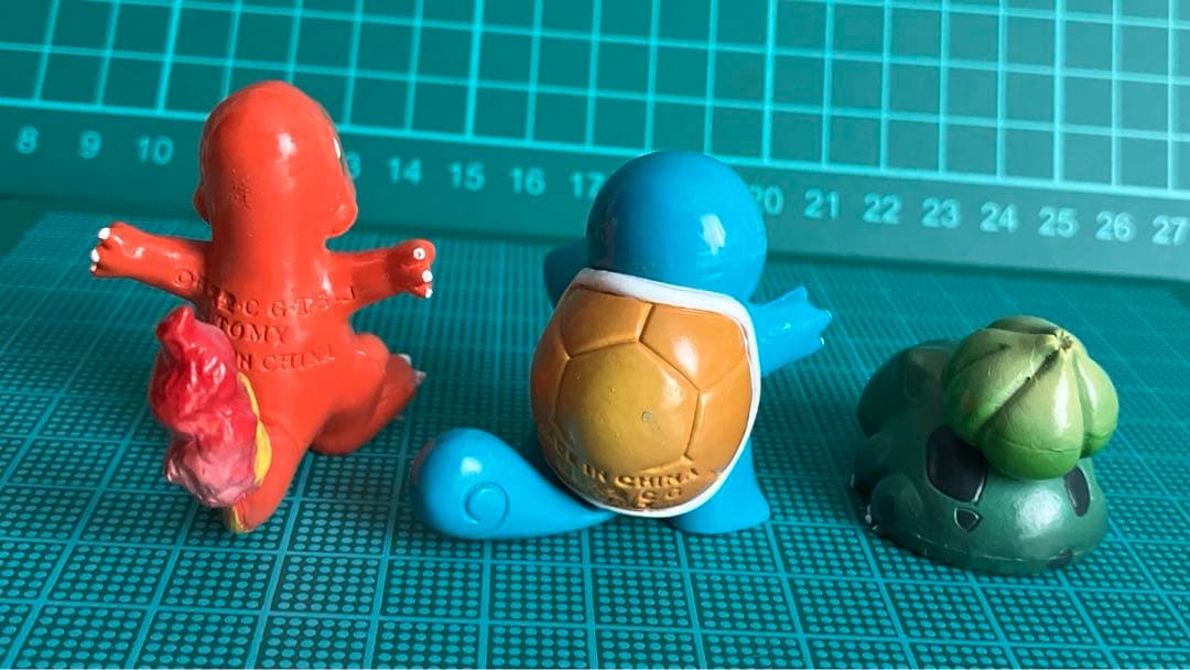 ポケモン　モンコレ　ヒトカゲ　フシギダネ　ゼニガメ　初期　★希少★