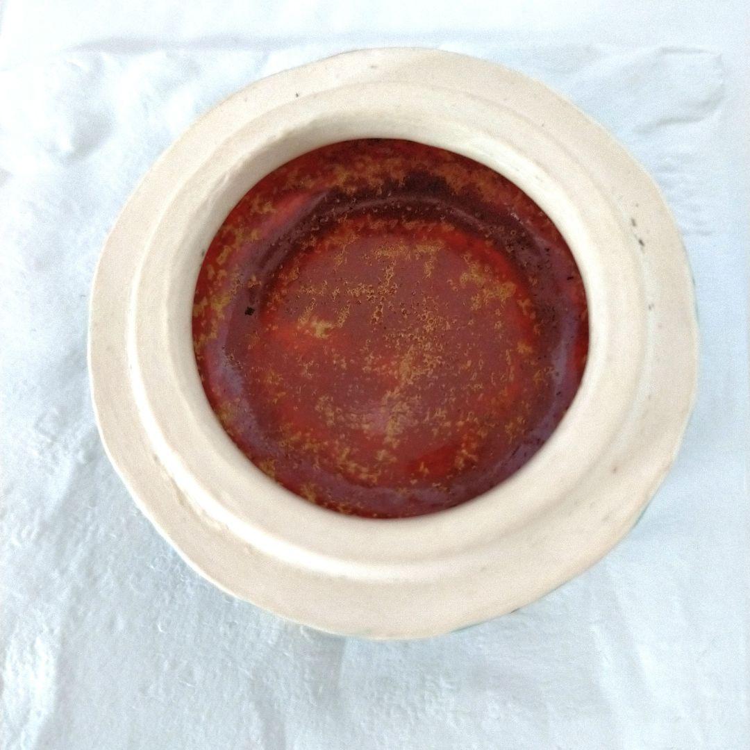 平安・手塚桐鳳作　仁清写松毬 香合 共箱 茶道具 茶道