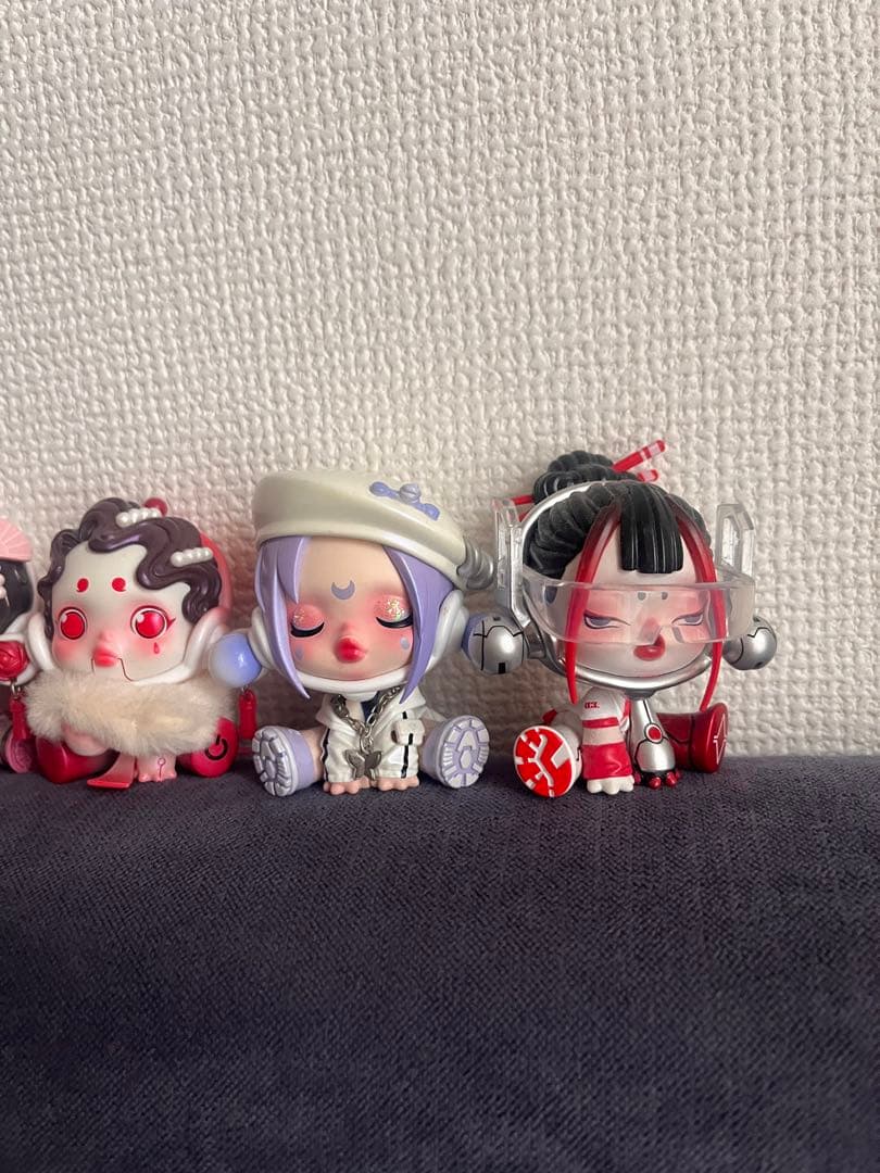 popmart skulldanda 夜ノ城　フィギュア5体セット