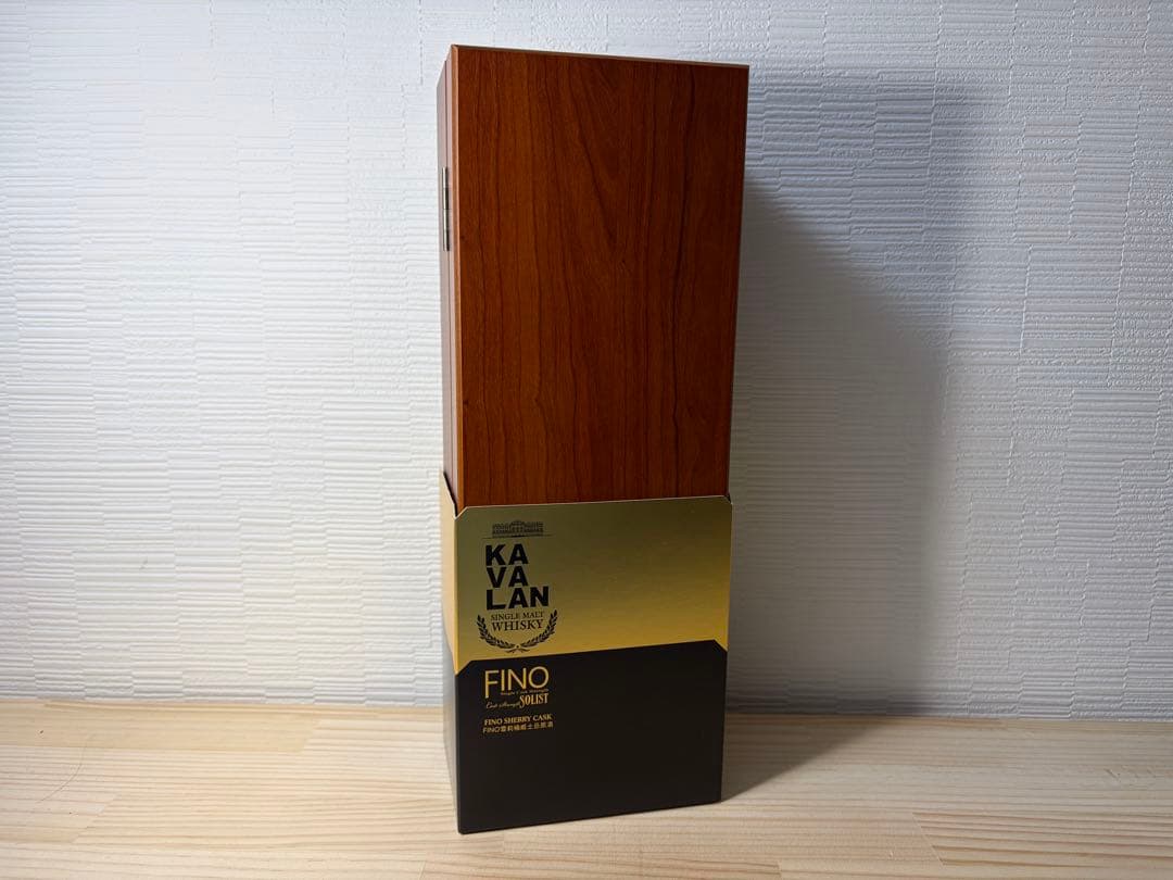 【新品未開栓】KAVALAN FINO ウイスキー 700ml 木箱入り⑦